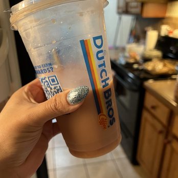 Dutch Bros Coffee - White coffee chia strawberry horchata! Forgot to take a pic before I drank half of it. - Juice Bars & Smoothies Near Me - San Antonio, Texas Dutch Bros Coffee - White coffee chia strawberry horchata! Forgot to take a pic before I drank half of it. - Juice Bars & Smoothies Near Me - San Antonio, Texas