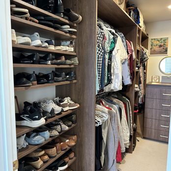 We The People Construction - Closet with shoe shelves - General Contractors Near Me - Hollywood, California