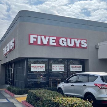 Five Guys - Burgers Near Me - Huntington Beach, California