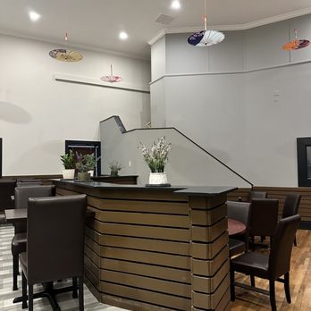 Ichiro Ramen - a dining area with a bar and chairs - Ramen Near Me - Southampton, Pennsylvania Ichiro Ramen - a dining area with a bar and chairs - Ramen Near Me - Southampton, Pennsylvania