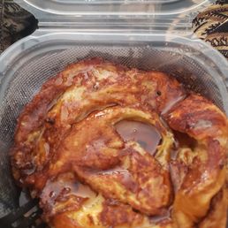 Croissant french toast Croissant french toast