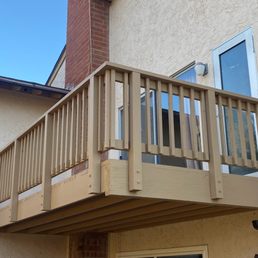 Wow! My new rear deck