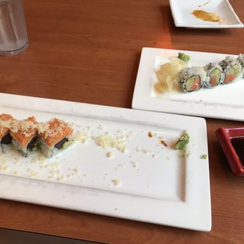 Fancy Sushi - Alaskan roll and crazy tuna roll. - Japanese Near Me - Palm Coast, Florida