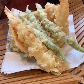 Wasabi & Teriyaki - Assorted Tempura (Comes with Shrimp, Green Bean and Yam deep fried) - Japanese Near Me - Oakville, Ontario