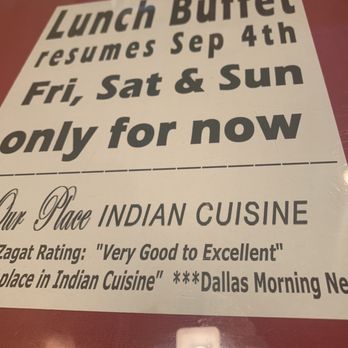 Our Place - Indian Near Me - Irving, Texas Our Place - Indian Near Me - Irving, Texas