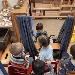 Village Preschool of Portland - Time for a puppet show!