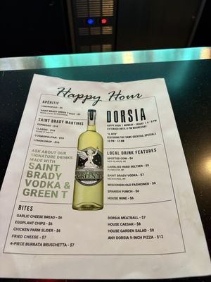 Menu photo 3 Dorsia Milwaukee, WI