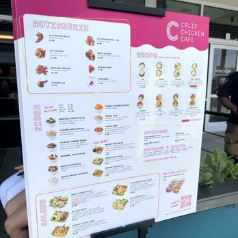 Calif Chicken Cafe - Menu - Cafes Near Me - El Segundo, California Calif Chicken Cafe - Menu - Cafes Near Me - El Segundo, California