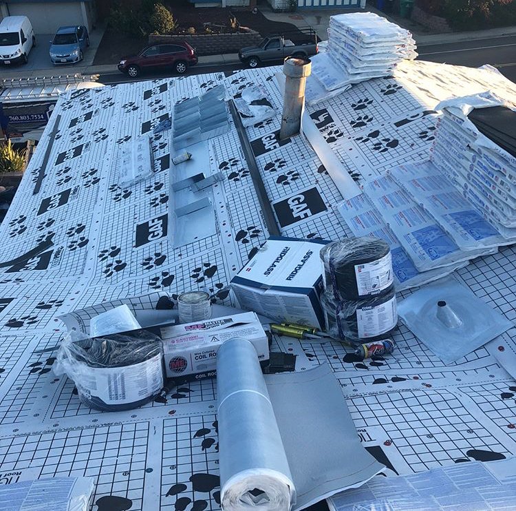 Slide of Roofing Paso Robles