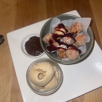 Seared - Donut holes and ice cream - Seafood Near Me - Petaluma, California Seared - Donut holes and ice cream - Seafood Near Me - Petaluma, California