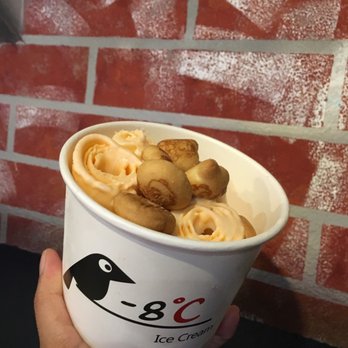Negative 8C - Thai Tea with Hello Panda cookies - Desserts Near Me - Gardena, California Negative 8C - Thai Tea with Hello Panda cookies - Desserts Near Me - Gardena, California