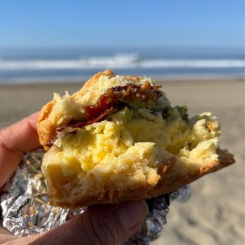 Devil's Teeth Baking Company - Special Breakfast Sandwich - so yummy I barely got a photo of it! - Bakeries Near Me - San Francisco, California