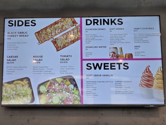 Menu photo 2 MOTO Pizza - Pioneer Square  Seattle, WA