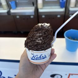 Kohr's Frozen Custard - Chocolate vanilla soft serve with cookie crumble
