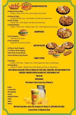 Menu photo 3 Nathan's Famous Panama City Beach, FL