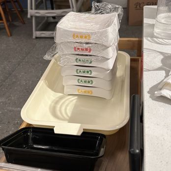 Da Bin Jia - Color coded plates - Hot Pot Near Me - Monterey Park, California