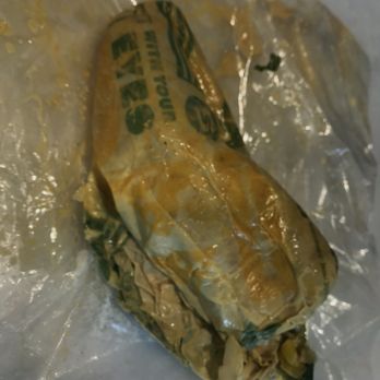 Subway - a sub sandwich wrapped in plastic - Fast Food Near Me - Sylmar, California