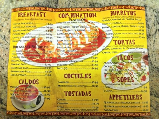 Menu photo 8 Los Amigos Restaurant Walnut, CA Menu photo 8 Los Amigos Restaurant Walnut, CA