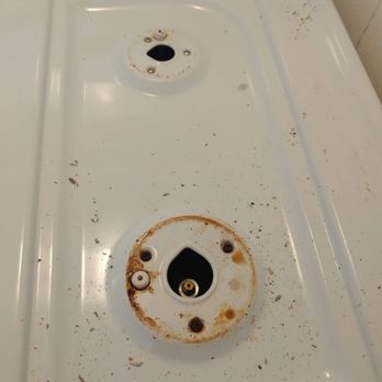 Joanne's Cleaning Service - Before of a stove stop cleaning - Home Cleaning Near Me