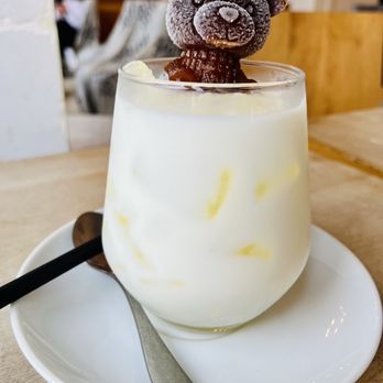 Rocanini Coffee Roasters - Teddy Bear Iced Latte - Coffee Roasteries Near Me - Richmond, British Columbia