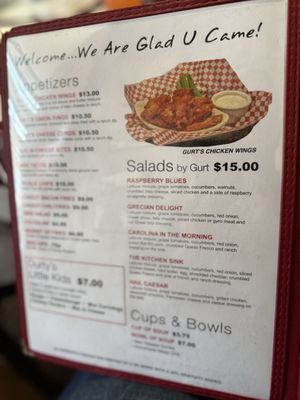 Menu photo 4 Durty Gurt's Galena, IL