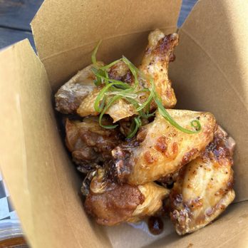 And Broth - Caramelized Garlic Wings - Asian Fusion Near Me - Glendora, California