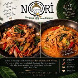 Nori Thai - Drunken Noodles & Red Curry