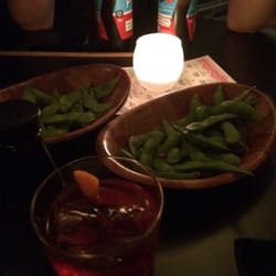 Brilliant Corners - Edamame & a negroni!
