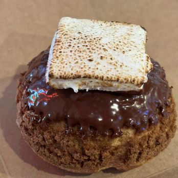 Bibble & Sip - S'more's cream puff with Oreo filling - might be the BEST cream puff I have ever tasted!!! - Coffee & Tea Near Me - New York, New York Bibble & Sip - S'more's cream puff with Oreo filling - might be the BEST cream puff I have ever tasted!!! - Coffee & Tea Near Me - New York, New York