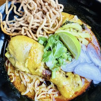 Bangkok By The Bay - Khao Soi (Northern Thai Noodle Soup) - Thai Near Me - Berkeley, California