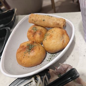 Soup Shop - Togo Crunchy Pork "Bao" and Crispy Eggrolls (2 Pcs) - Noodles Near Me - Cerritos, California Soup Shop - Togo Crunchy Pork "Bao" and Crispy Eggrolls (2 Pcs) - Noodles Near Me - Cerritos, California