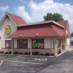 the front of the restaurant