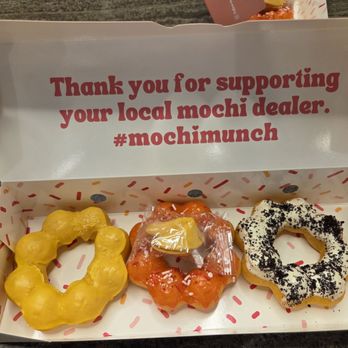 Mochi Munch - Yuzu, lychee w sprinkles, cookies n cream flavors. - Desserts Near Me - Roseville, California Mochi Munch - Yuzu, lychee w sprinkles, cookies n cream flavors. - Desserts Near Me - Roseville, California
