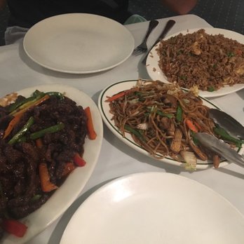 ChoSen Garden - Crispy beef, veggie fried rice and veggie lo mein - Chinese Near Me - New York, New York ChoSen Garden - Crispy beef, veggie fried rice and veggie lo mein - Chinese Near Me - New York, New York