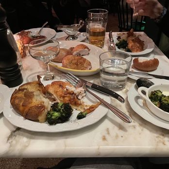 The Harvey House - Roasted chicken dinner with baked potato and broccoli sides. - Bars Near Me - Madison, Wisconsin The Harvey House - Roasted chicken dinner with baked potato and broccoli sides. - Bars Near Me - Madison, Wisconsin