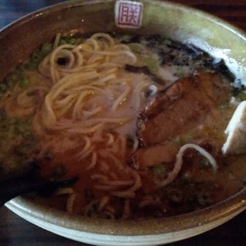 Ramen Jin - Tonkotsu ramen - $9 - Ramen Near Me - Houston, Texas