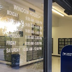 Sanibel Post Office - Saturday hours!