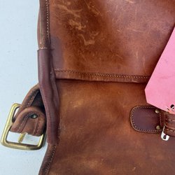 George's Shoe Repair - Right side patch