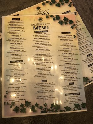 Menu photo 3 English Ivy's Indianapolis, IN