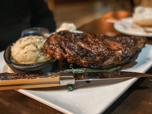 Photo of Blue Canyon Kitchen & Tavern - Twinsburg, OH, US. Steak and Potatoes