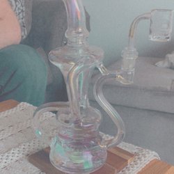 Feeling Groovy - German glass dab rig