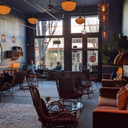 Blackbird Wine Bar and Charcuterie - Front seating area