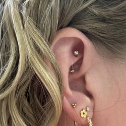 Almost Famous Body Piercing - My new rook piercing