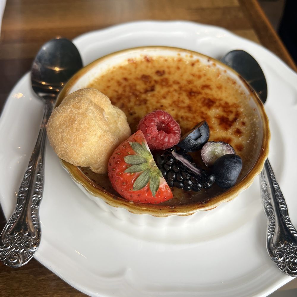 Evermore Wine Bar & Cafe - Crème brûlée - Cafes Near Me - Evergreen, Colorado Evermore Wine Bar & Cafe - Crème brûlée - Cafes Near Me - Evergreen, Colorado