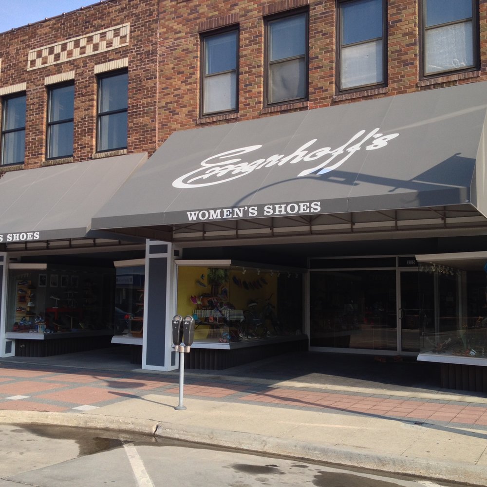 Emerhoff's Footwear - View From Main Street - Shoe Stores Near Me - Ames, Iowa