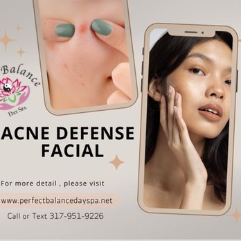 Perfect Balance Day Spa - The Acne Defense Facial is a specialized treatment that focuses on minimizing and fighting acne breakouts. - Massage Near Me - Indianapolis, Indiana Perfect Balance Day Spa - The Acne Defense Facial is a specialized treatment that focuses on minimizing and fighting acne breakouts. - Massage Near Me - Indianapolis, Indiana