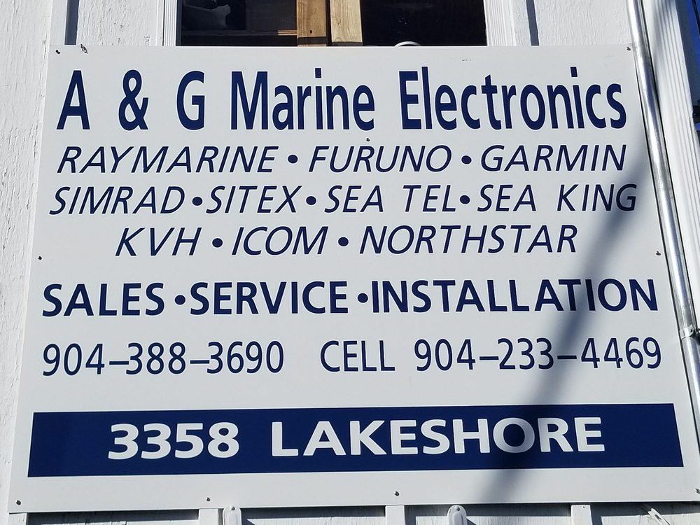 A&G MARINE ELECTRONICS Updated July 2024 3358 Lake Shore Blvd