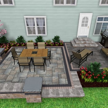 Creative Earthscapes Inc, Outdoor Living Design and Build - Multi-level patio design for a home in Westerville, Ohio 43082 - Landscaping Near Me - Columbus, Ohio Creative Earthscapes Inc, Outdoor Living Design and Build - Multi-level patio design for a home in Westerville, Ohio 43082 - Landscaping Near Me - Columbus, Ohio