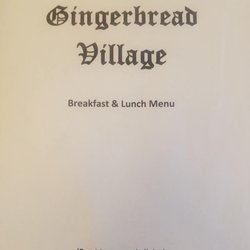Old World Gingerbread Village