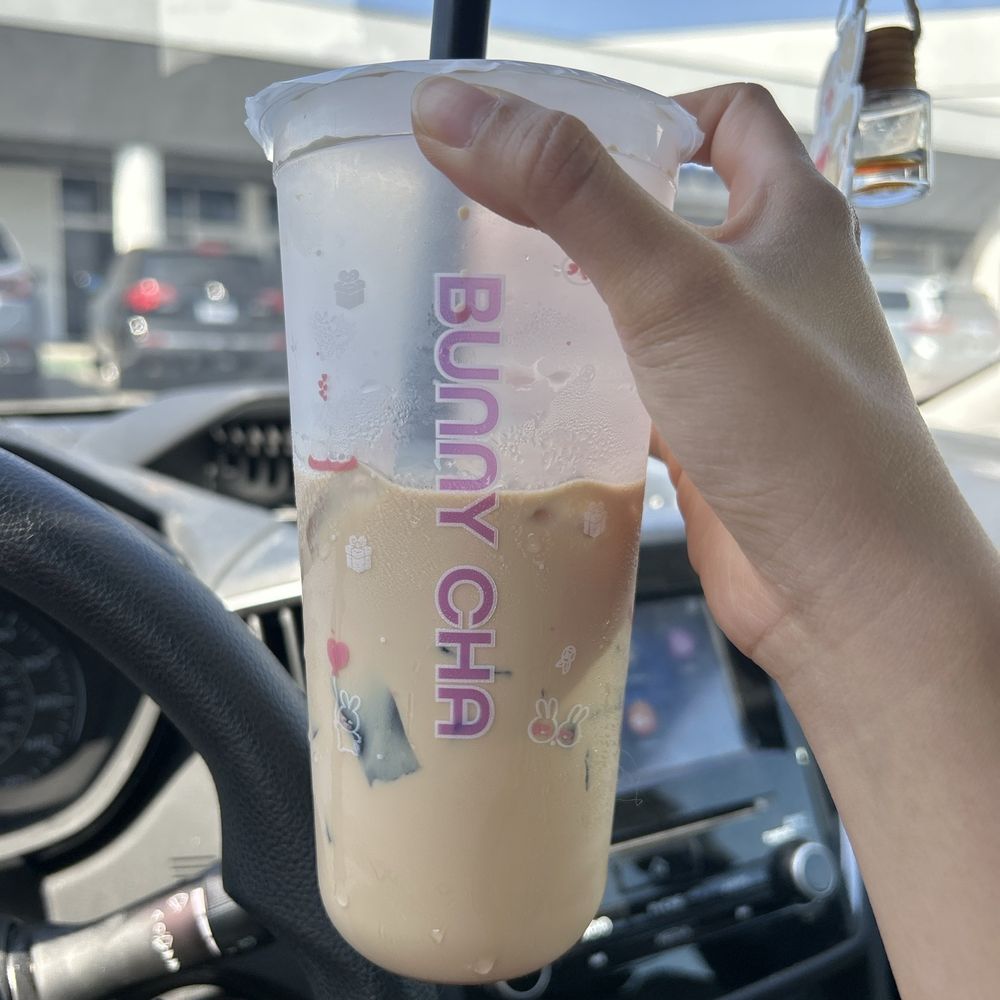 Hokkaido Milk Tea with Grass Jelly